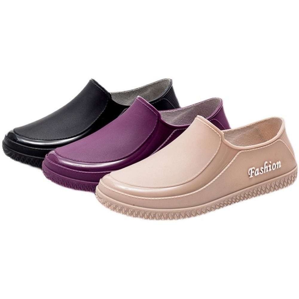 Women'S Fashion Rain Boots - Mode waterdichte damesregenschoenen Lage antislip damesschoenen
