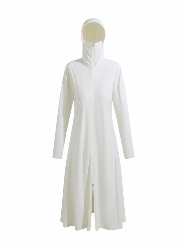 Women'S Fashion Long Coat - Lange lichtgewicht losse ijszijde UV-beschermingskleding Heren