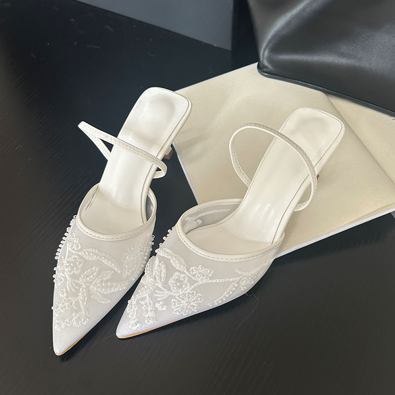 Women Fashion Brand - 2026 Elegante Slingback Sandalen Vrouwen Dunne