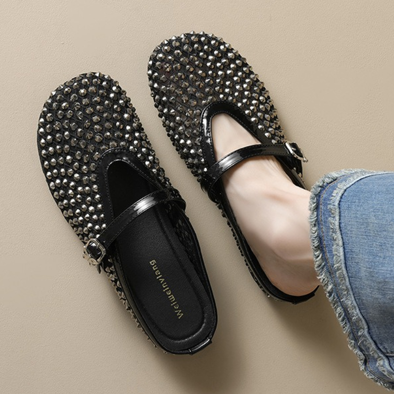 Women Fashion Brand - Mesh Strass Merk Slippers Vrouwen Zomer