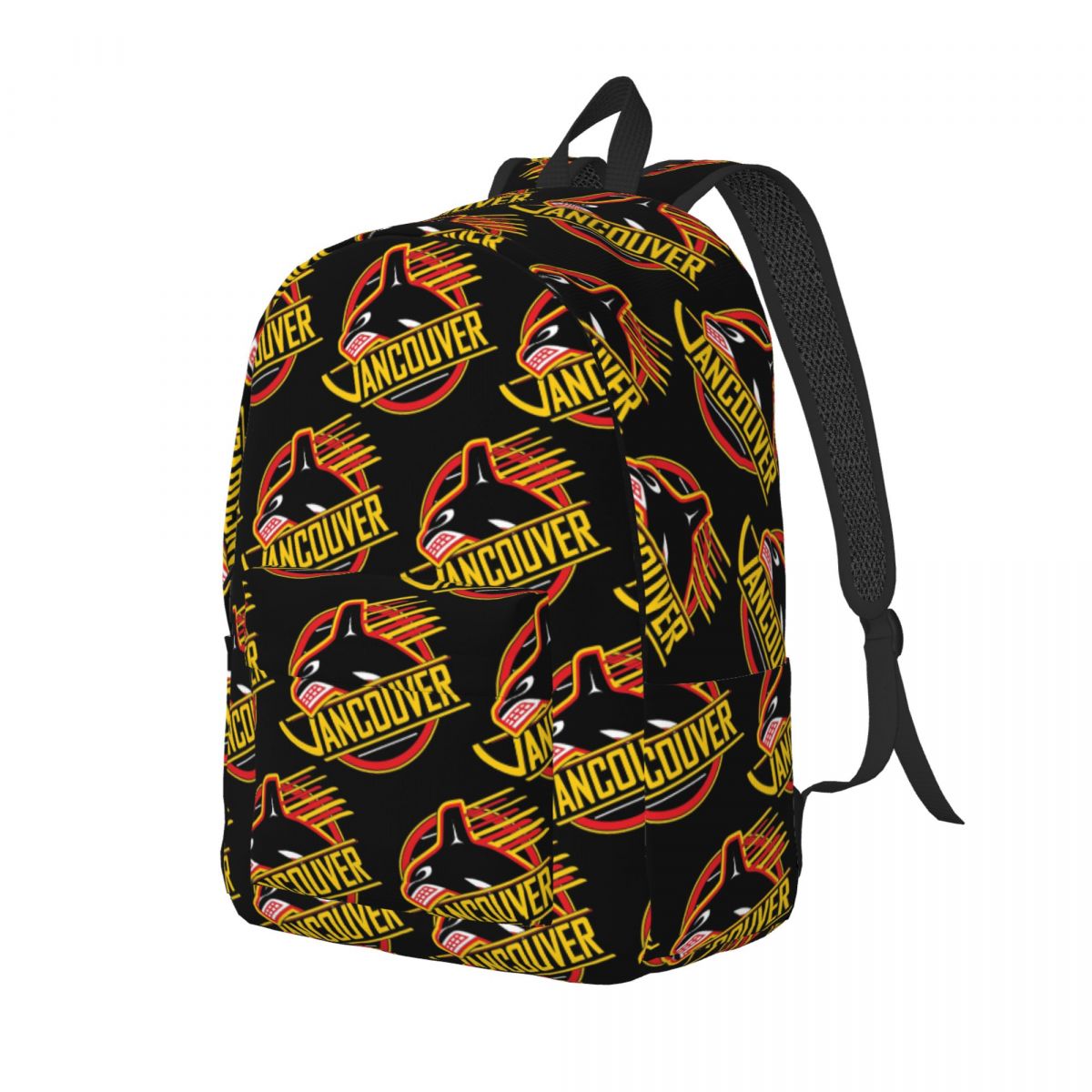 Women'S Fashion Vancouver - Zeldzame Vancouver Hockey Canucks studentenrugzak schooltas