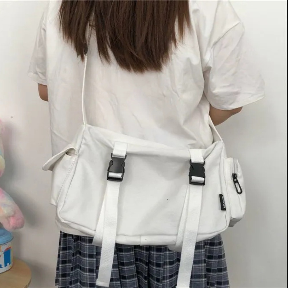 Canvas Tote Bag - Zwarte Crossbody Tassen Vrouwen Design Zakken