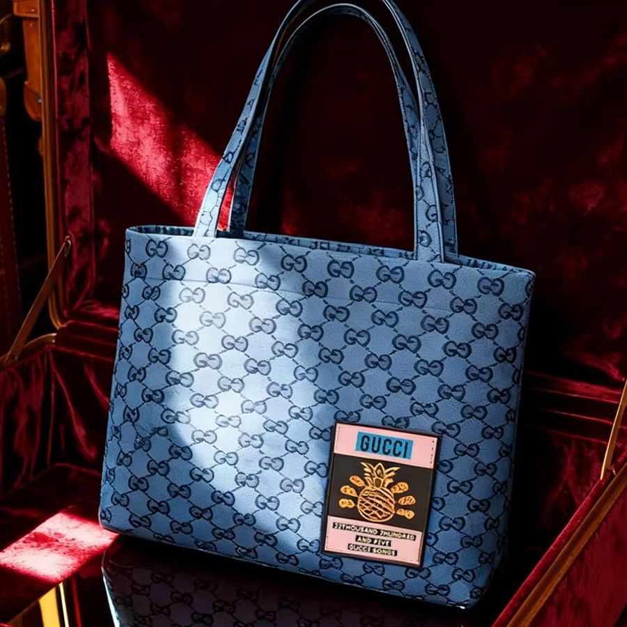 Canvas Tote Bag - GUCCI tas Dames Canvas Tote Bag