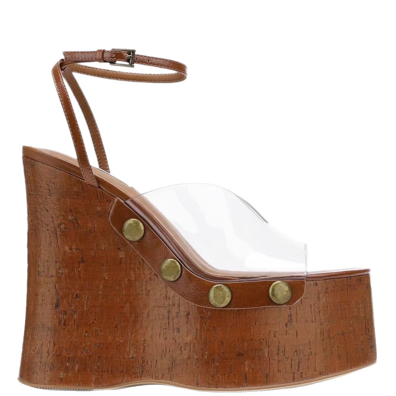 Women Fashion Show - 2026 Zomer Sandalen met Plateauzool, Bloemkant,