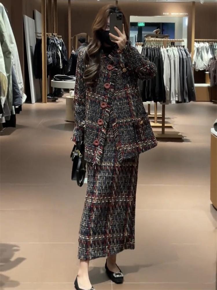 Women'S Fashion Long Coat - Winter nieuwe damesmode high-end temperament grof
