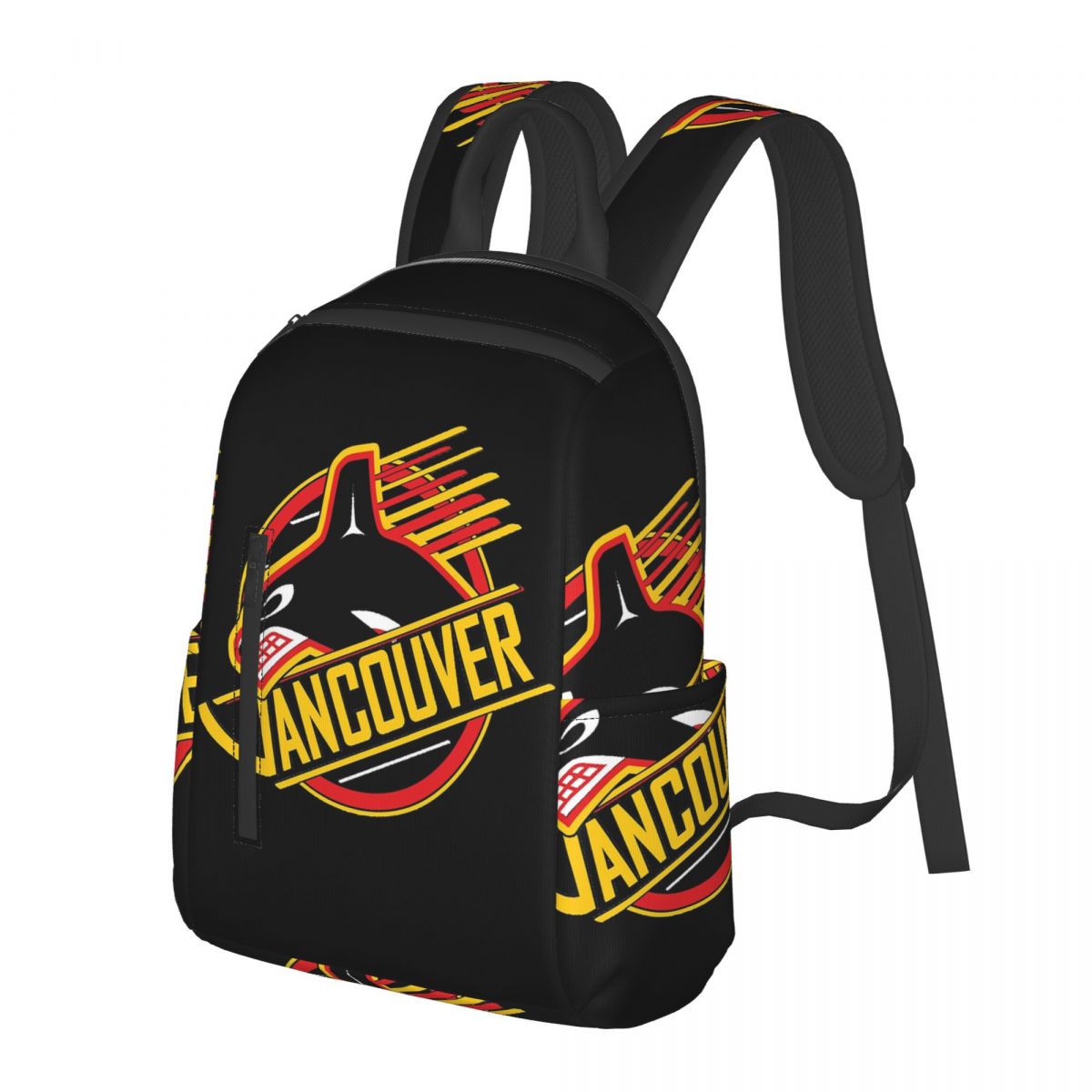 Women'S Fashion Vancouver - Zeldzame Vancouver Hockey Canucks studentenrugzak schooltas