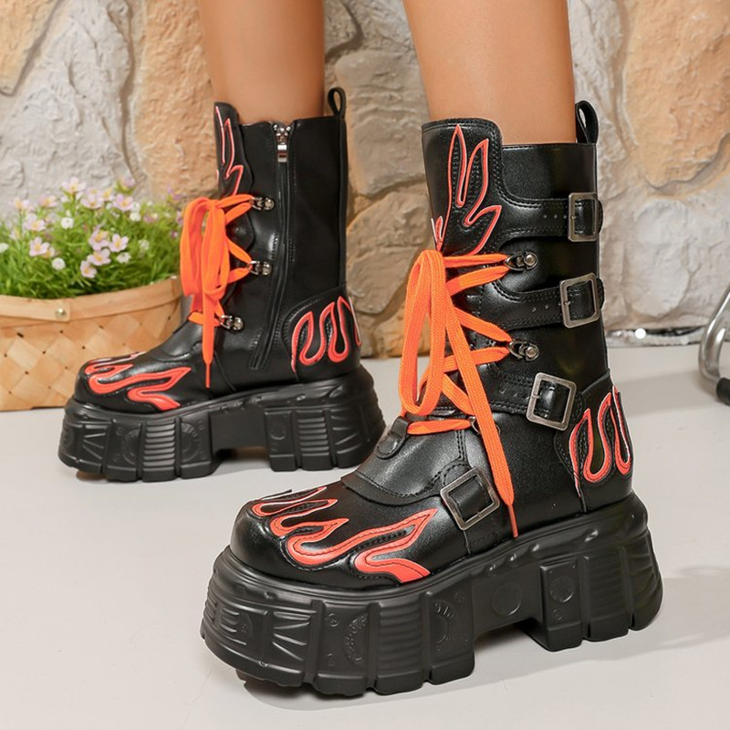 Women Fashion Youtube - Nieuwe Mode Retro Donkere Spaanse Punk