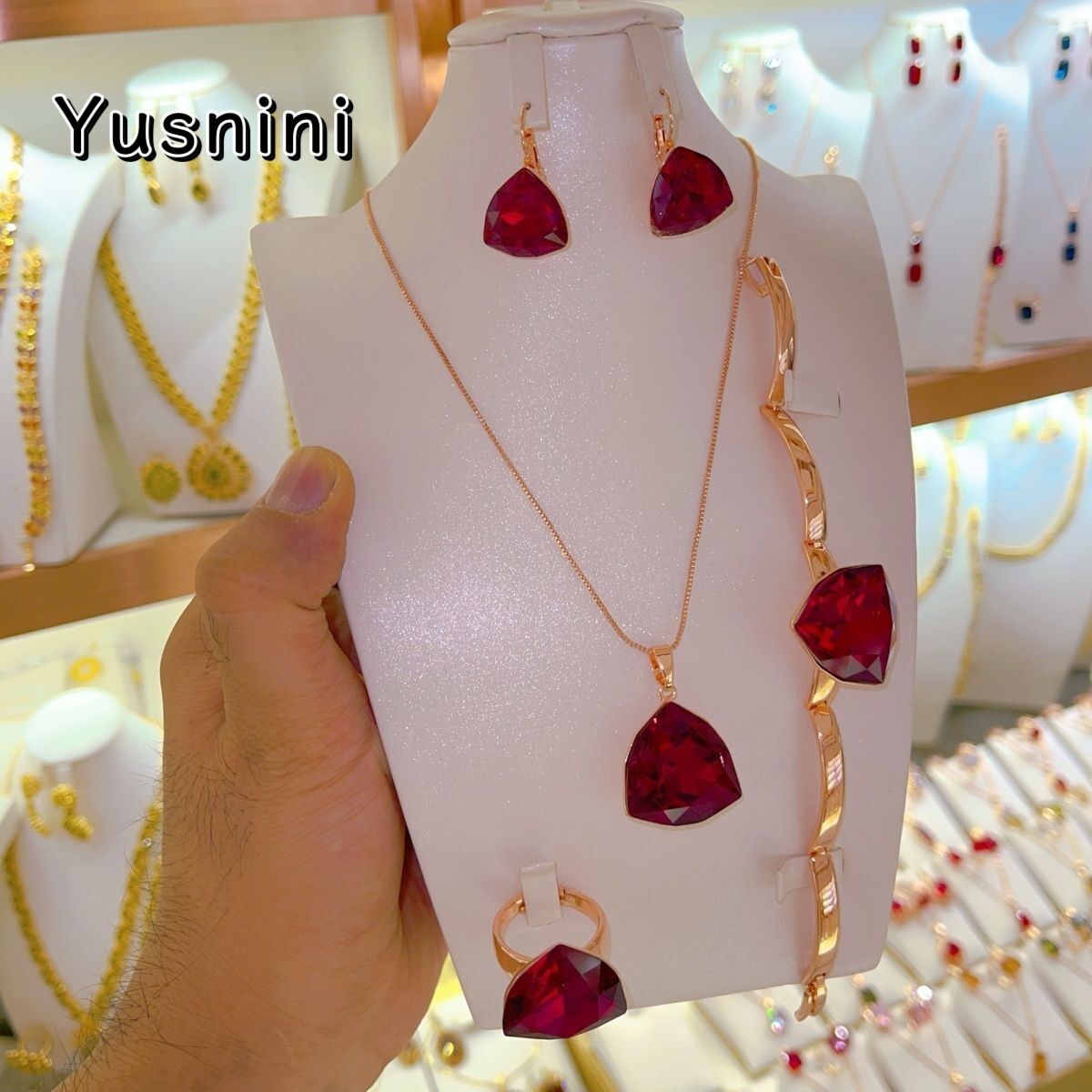Women Fashion Uk - Nieuwe UK 24K Vergulde Ketting Oorbellen