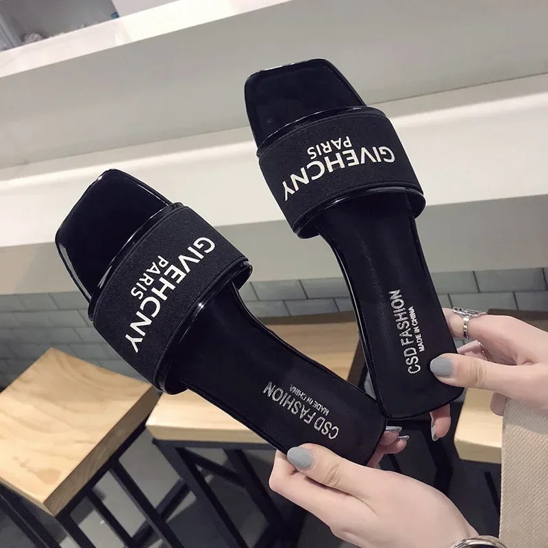 Women Fashion Brand - Damesslippers Merk Zomersandalen 2025, Outdoor Mode
