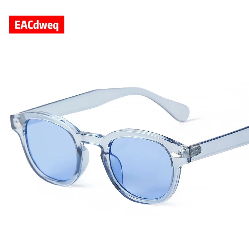 Mode transparante blauwe ronde - Women'S Fashion Eyewear recensie en prijs