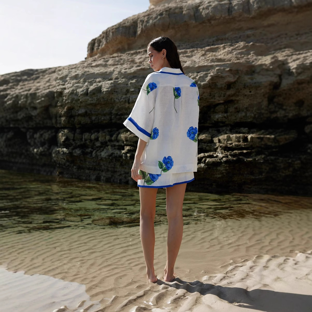 Zomerse dames set met casual p - Printed Wrap Skirt recensie en prijs