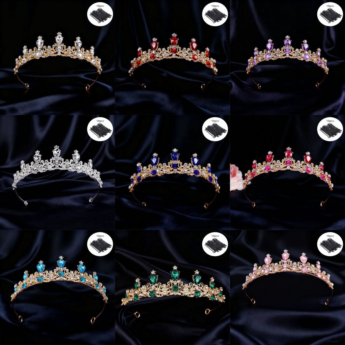 Bruidstiara Vintage Scroll Str - Women Queen Fashion recensie en prijs
