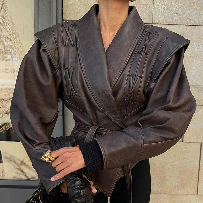 Streetwear Dames Herfst Leren  - Women'S Fashion Quilted Jacket recensie en prijs
