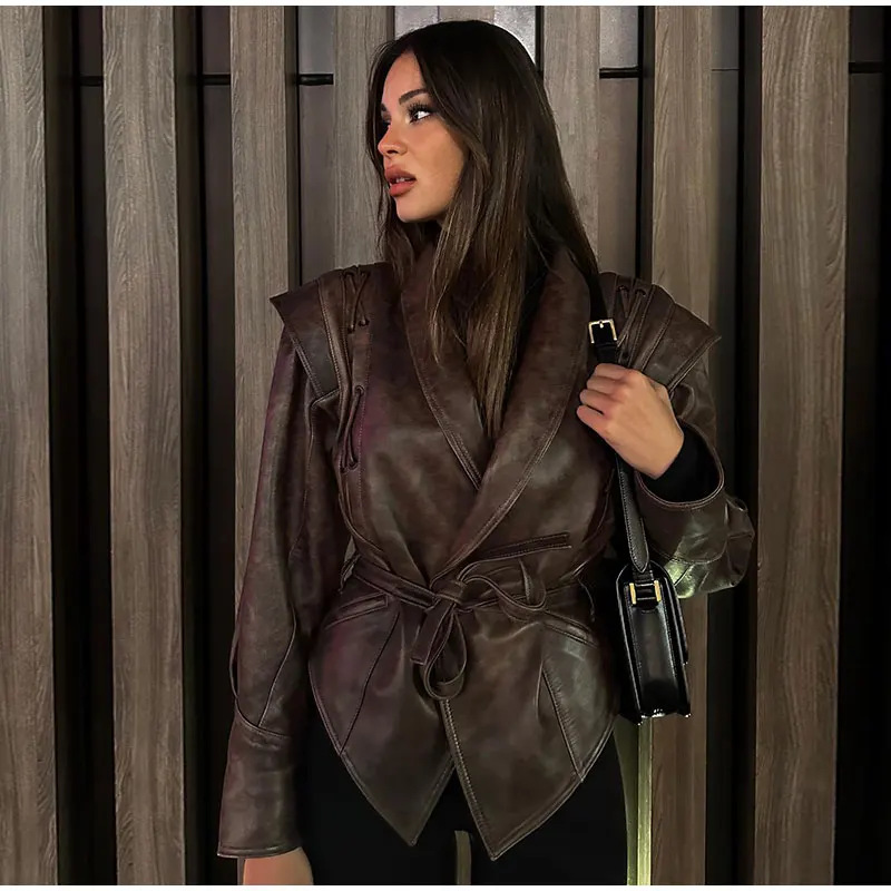 Streetwear Dames Herfst Leren  - Women'S Fashion Quilted Jacket recensie en prijs