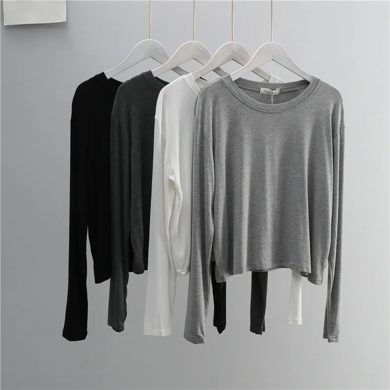 O-hals katoenmix T-shirt met l - Women'S Fashion Jersey recensie en prijs