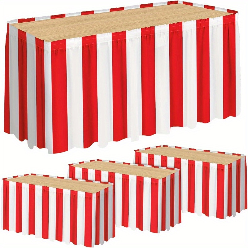 1/2 stuks Carnaval Rood en Wit - Printed Wrap Skirt recensie en prijs