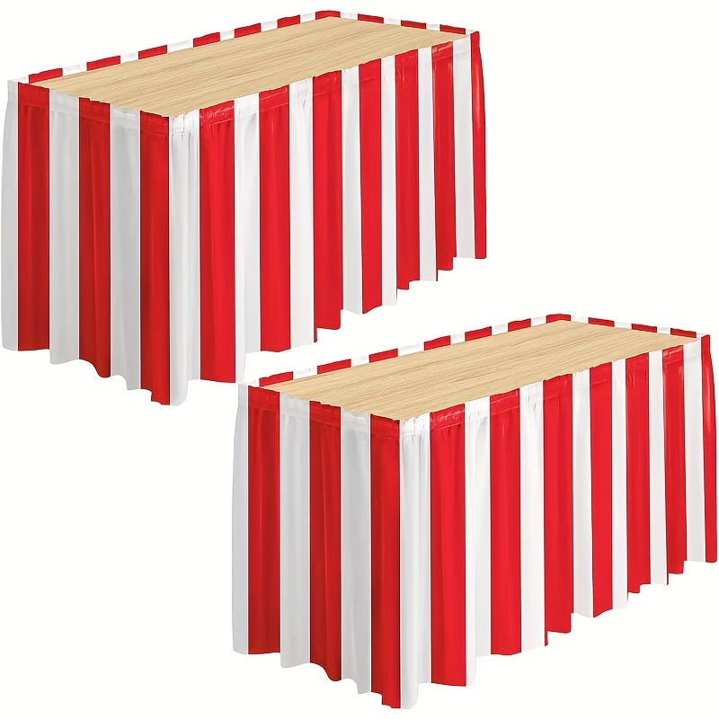 1/2 stuks Carnaval Rood en Wit - Printed Wrap Skirt recensie en prijs