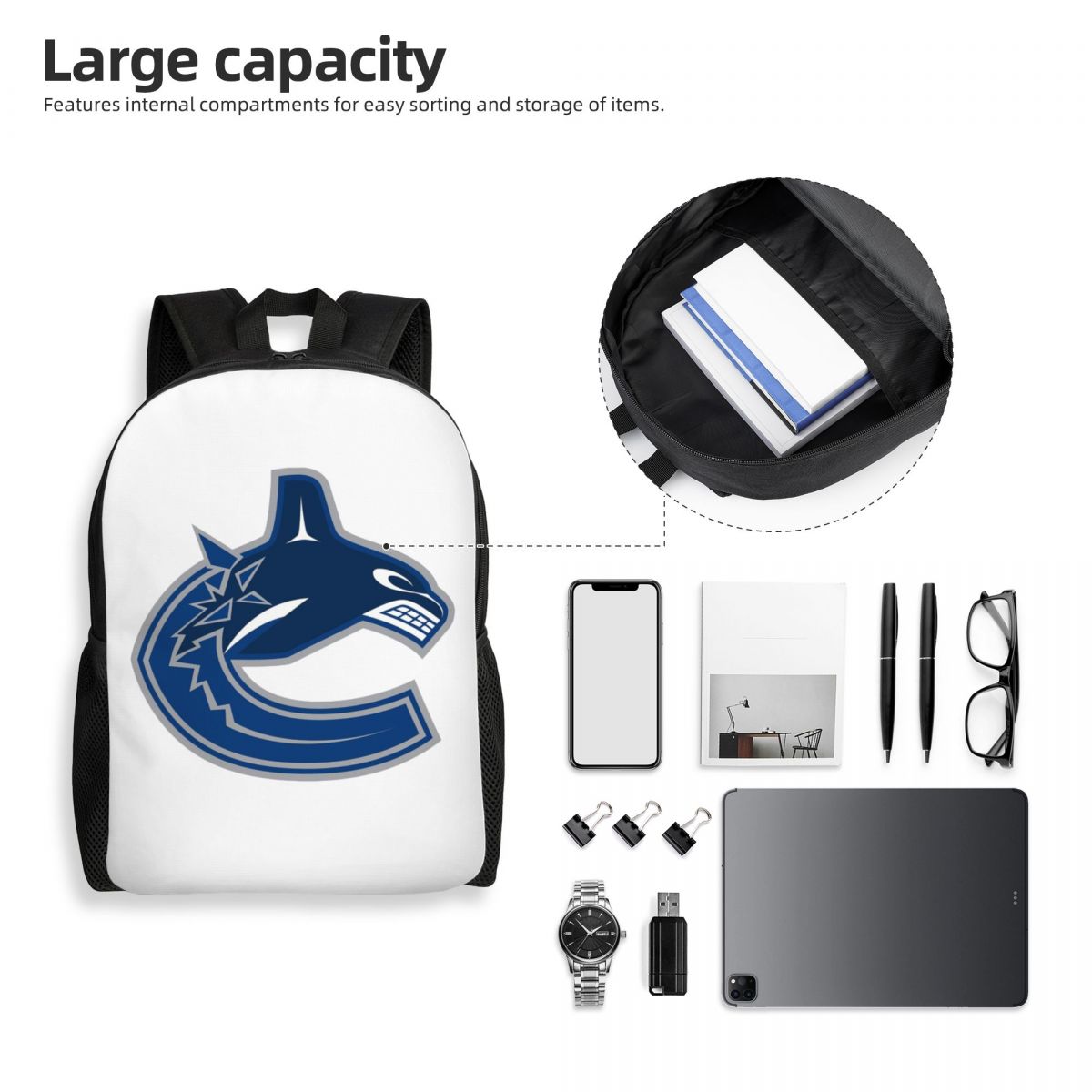 Eel Hockey Vancouver Canucks M - Women'S Fashion Vancouver recensie en prijs