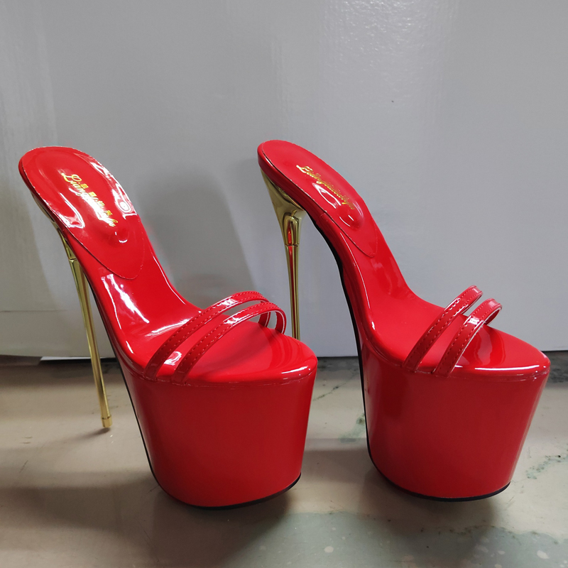 Mode Slippers 19 cm Dunne Hoge - Women Fashion Show recensie en prijs
