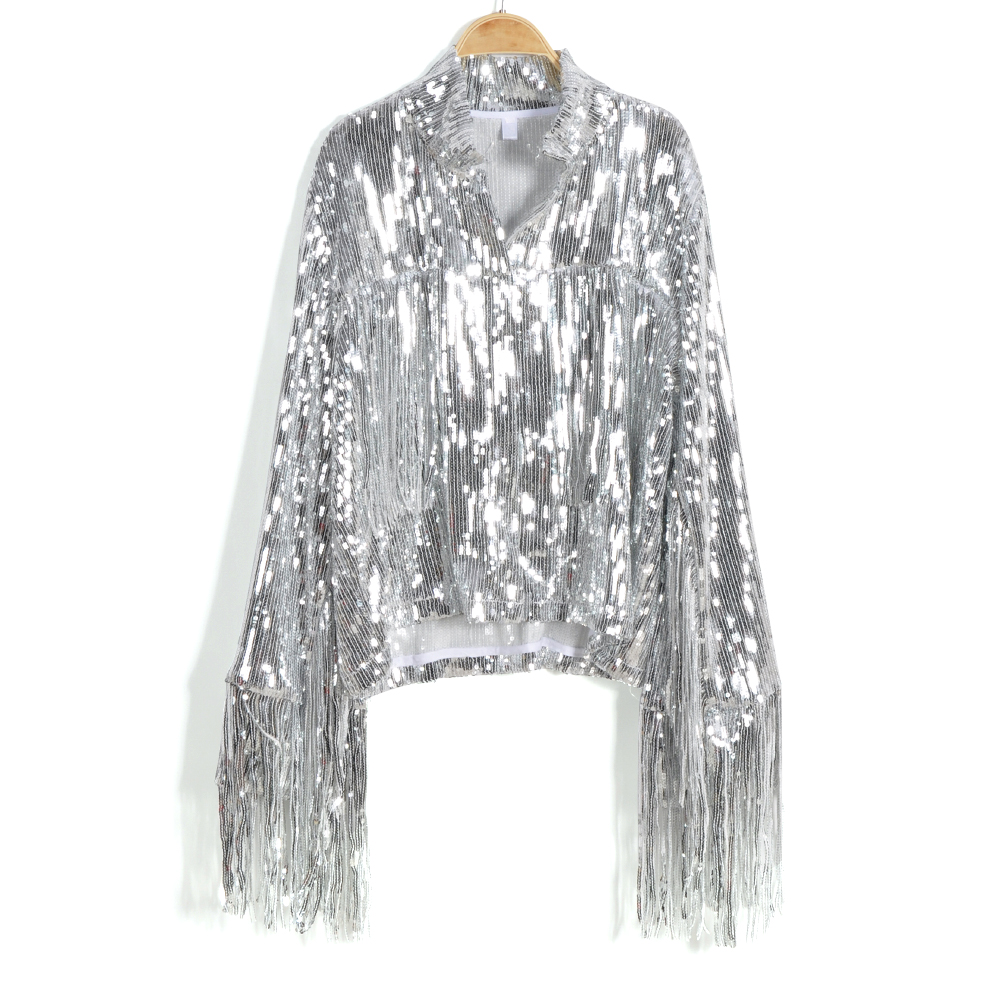 Harajuku Unisex Sequin Omzoomd - Women'S Fashion Bomber Jacket recensie en prijs