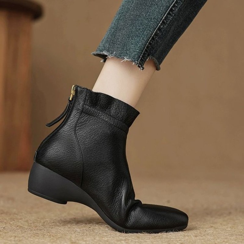 Winter Dames Halfhoge leren la - Women'S Fashion Rain Boots recensie en prijs