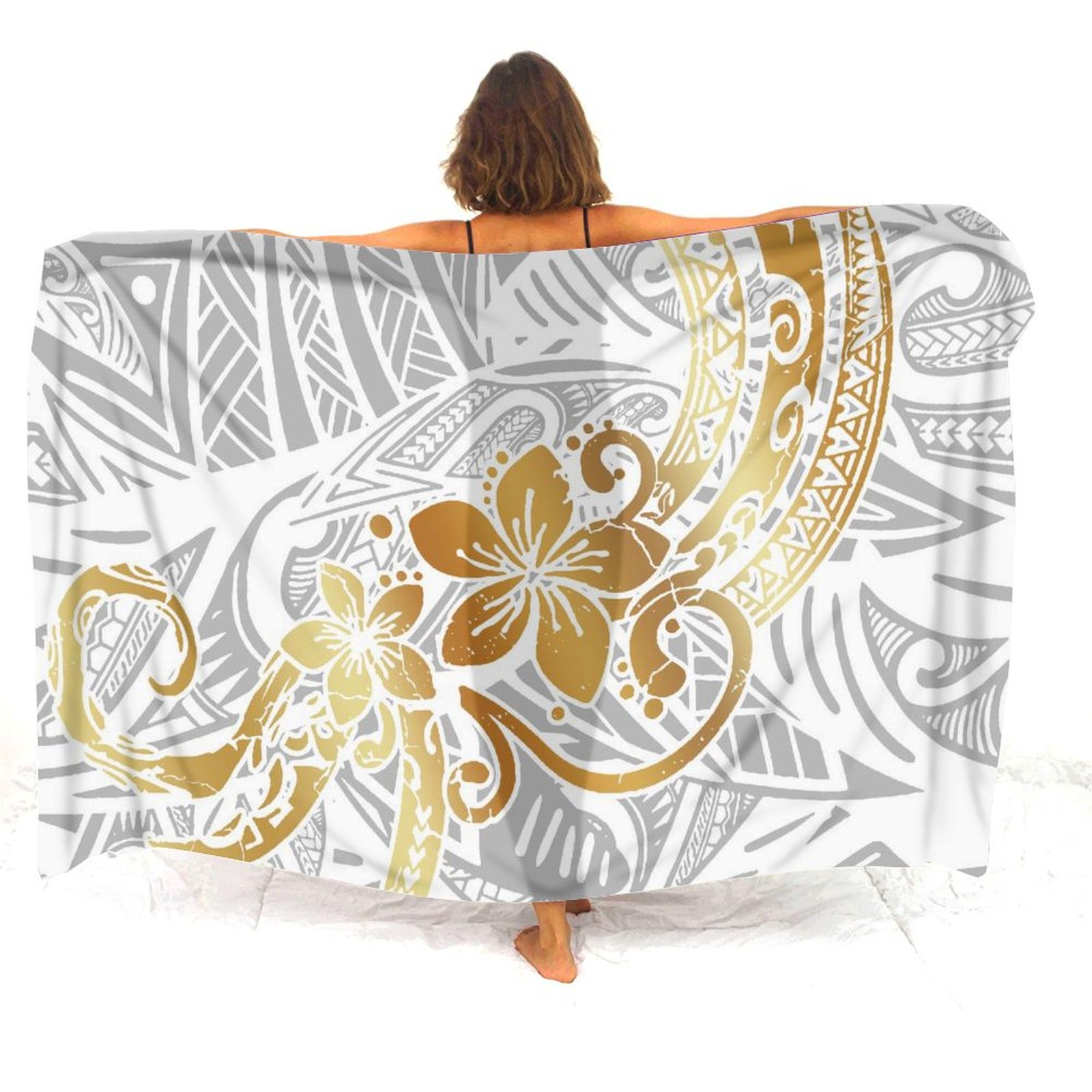 Hawaiian Resort Strand Schort  - Printed Wrap Skirt recensie en prijs