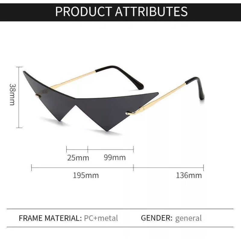 Driehoekige zonnebrillen Stree - Women'S Fashion Eyewear recensie en prijs