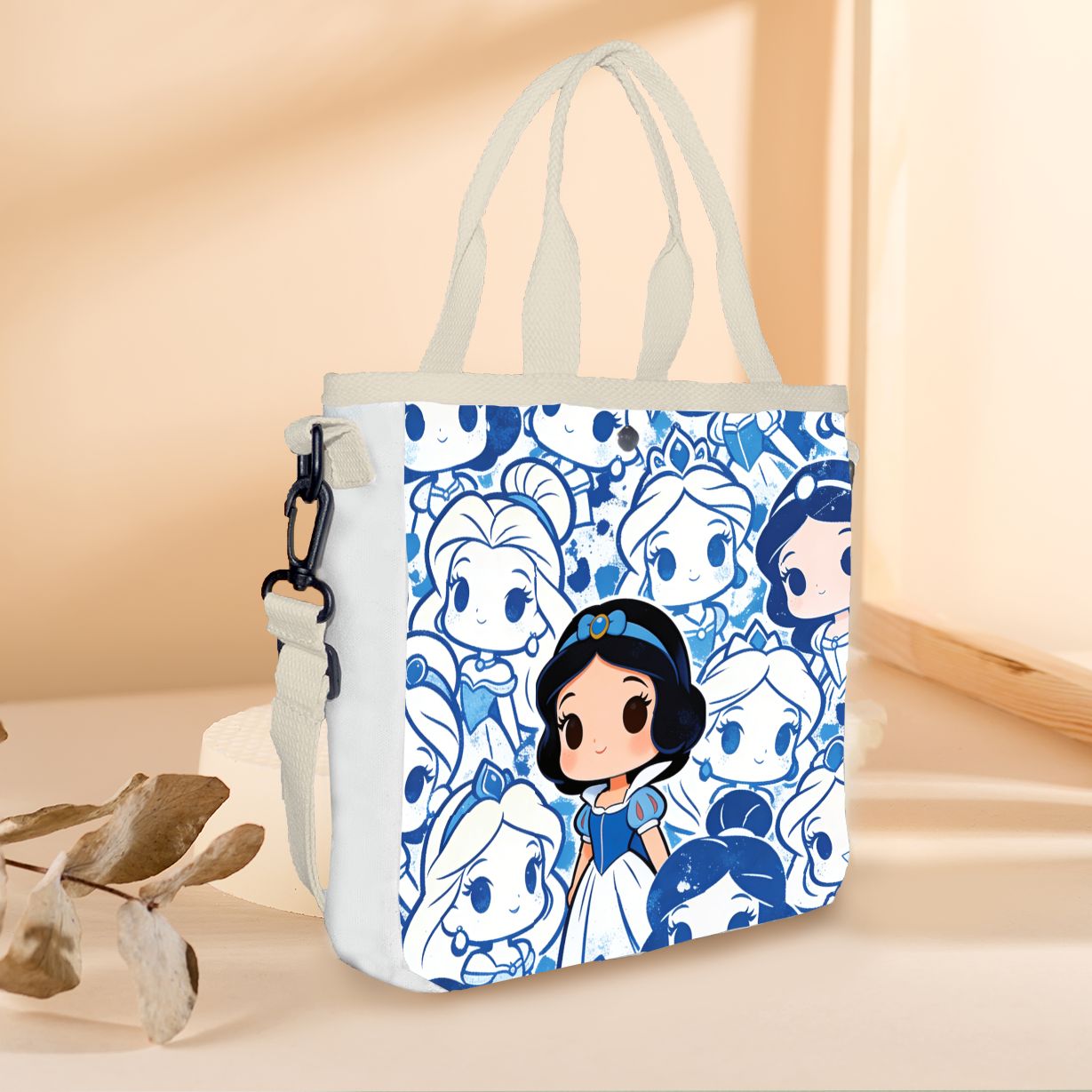 Cartoon sneeuwwitte personages - Canvas Tote Bag recensie en prijs