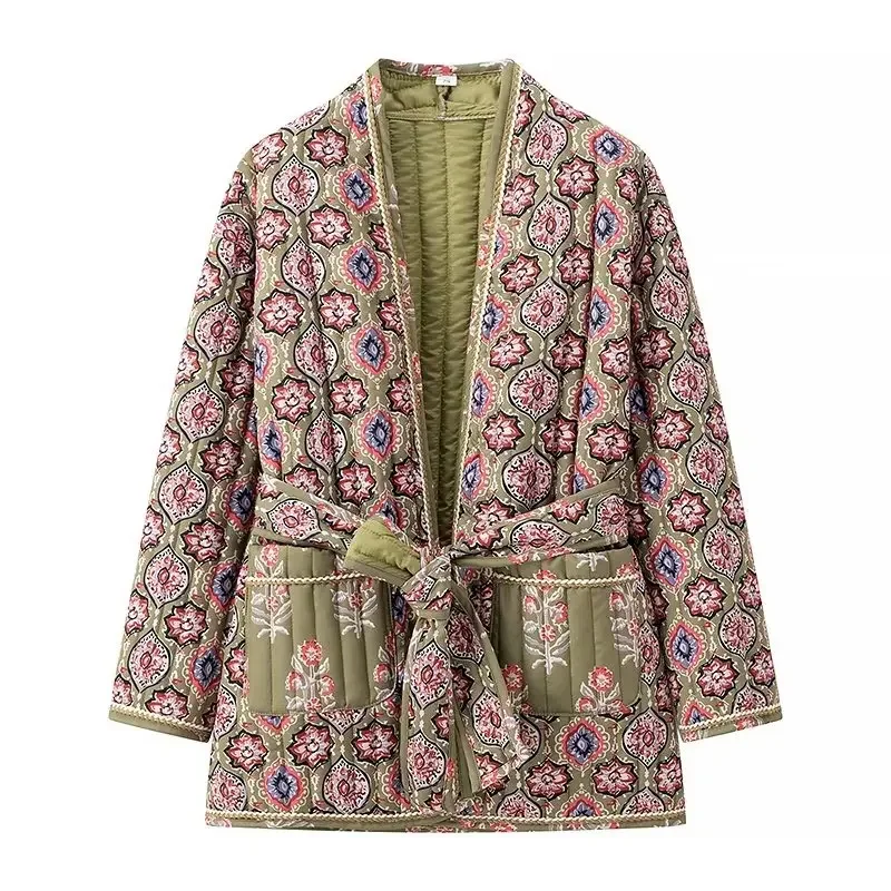 Nieuwe mode dames etnische blo - Women'S Fashion Quilted Jacket recensie en prijs
