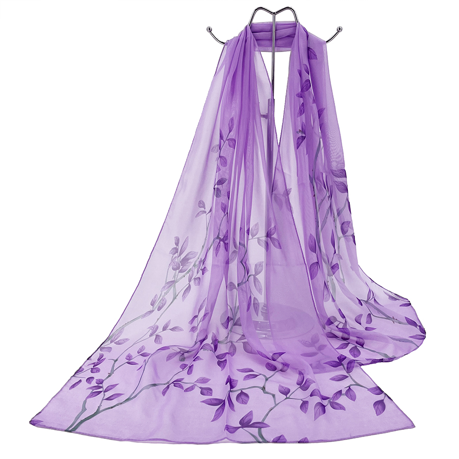 Bladprint zijdeachtige chiffon - Printed Wrap Skirt recensie en prijs