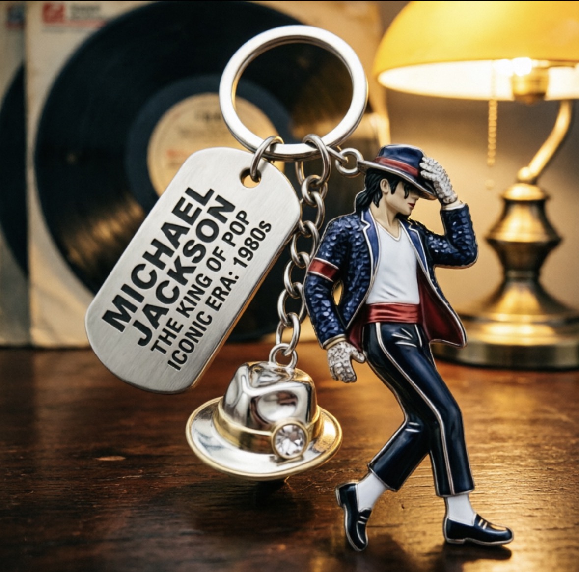 Michael Jackson sleutelhanger, - Women Fashion Rings recensie en prijs