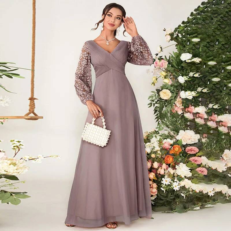 Avondjurk Lange Slim Fit Jurk, - Women'S Fashion Dresses Images recensie en prijs
