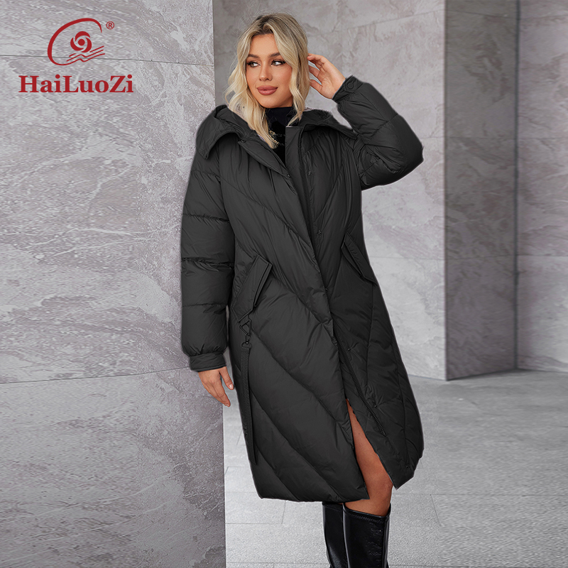 Hailuozi 2024 Dames Winter Plu - Women'S Fashion Long Coat recensie en prijs