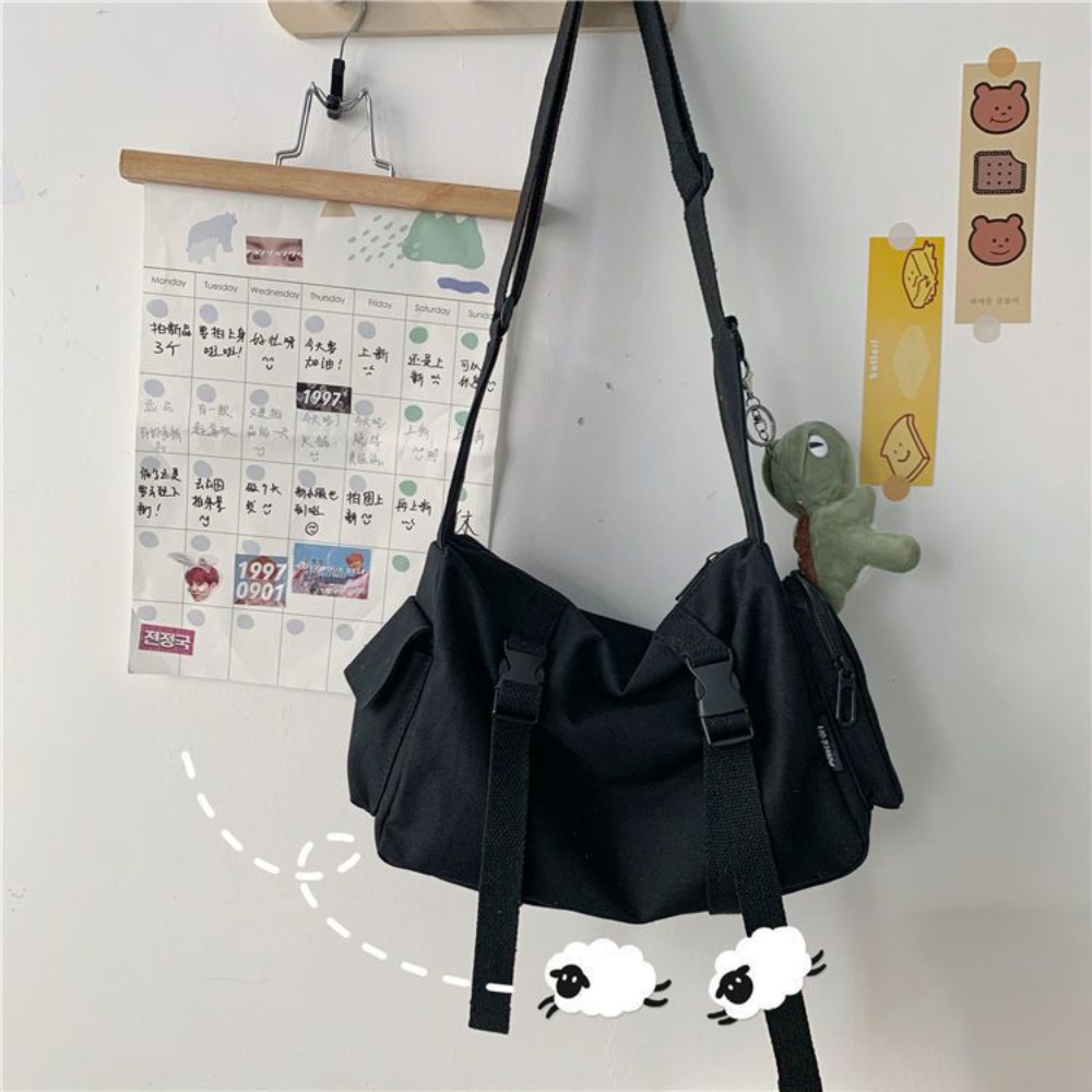 Zwarte Crossbody Tassen Vrouwe - Canvas Tote Bag recensie en prijs