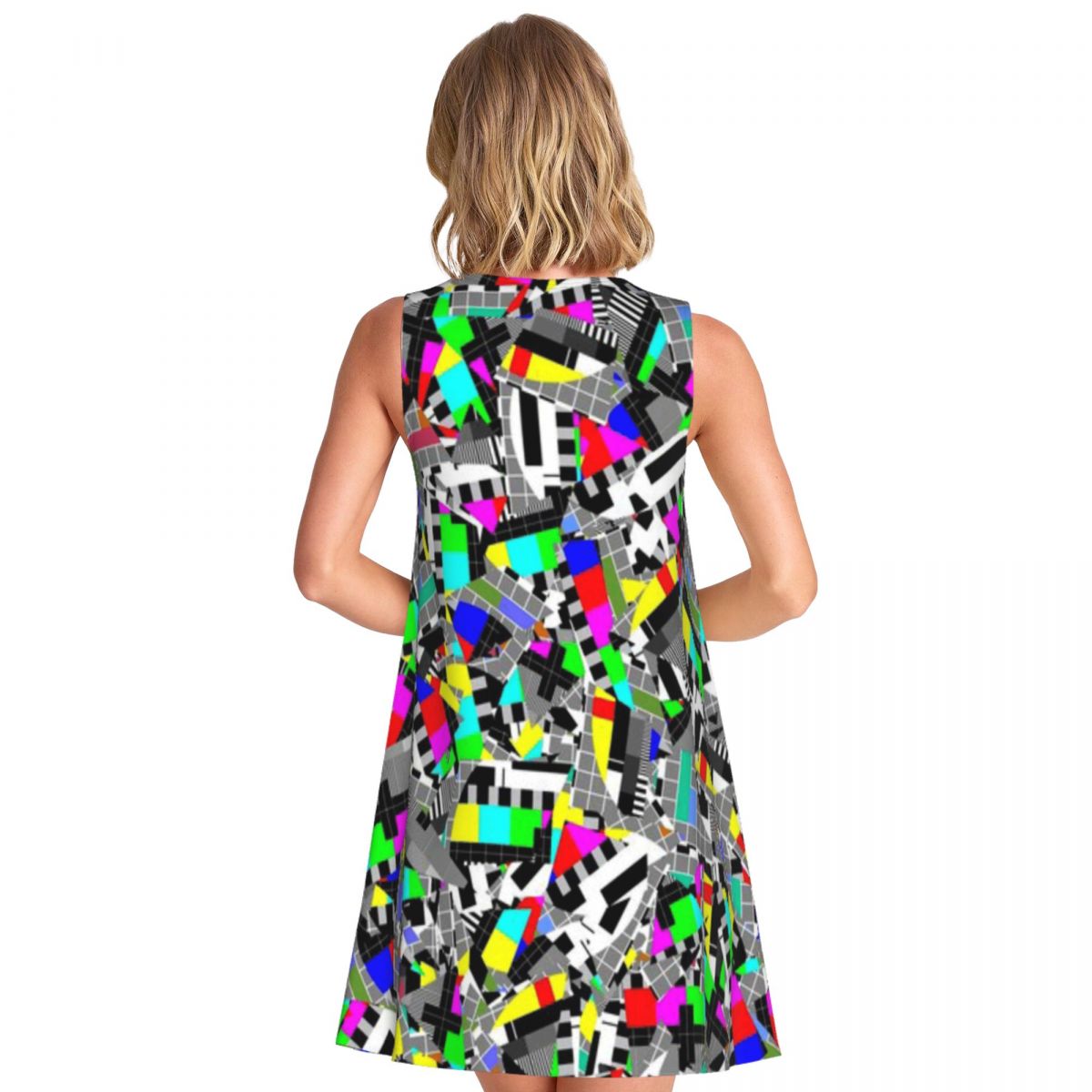 TV Test Image Dames Mouwloze C - Women'S Fashion Dresses Images recensie en prijs