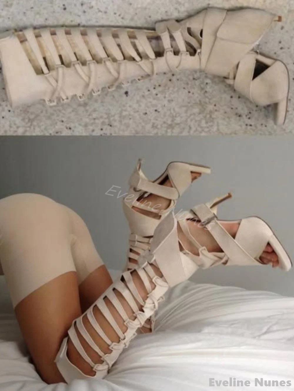 Holle Flanellen Kniehoge Sanda - Women'S Fashion Boots 2025 recensie en prijs