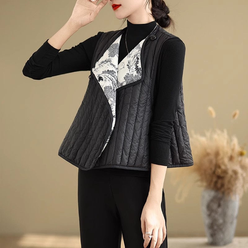 Dames katoenen vestjas herfst  - Women'S Fashion Quilted Jacket recensie en prijs