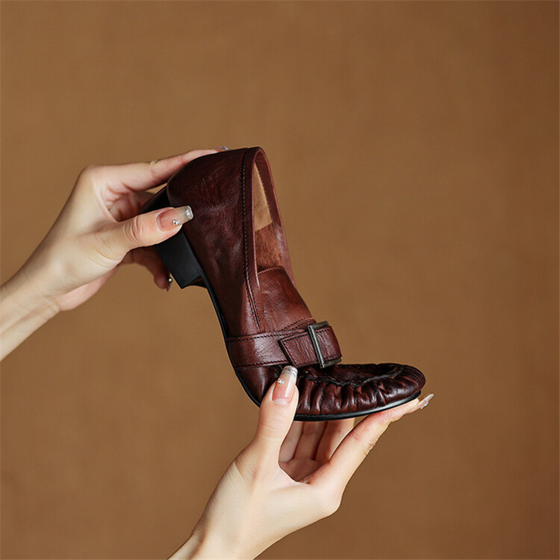 Nieuwe Herfst Echt Leer Vrouwe - Women'S Fashion Loafers recensie en prijs
