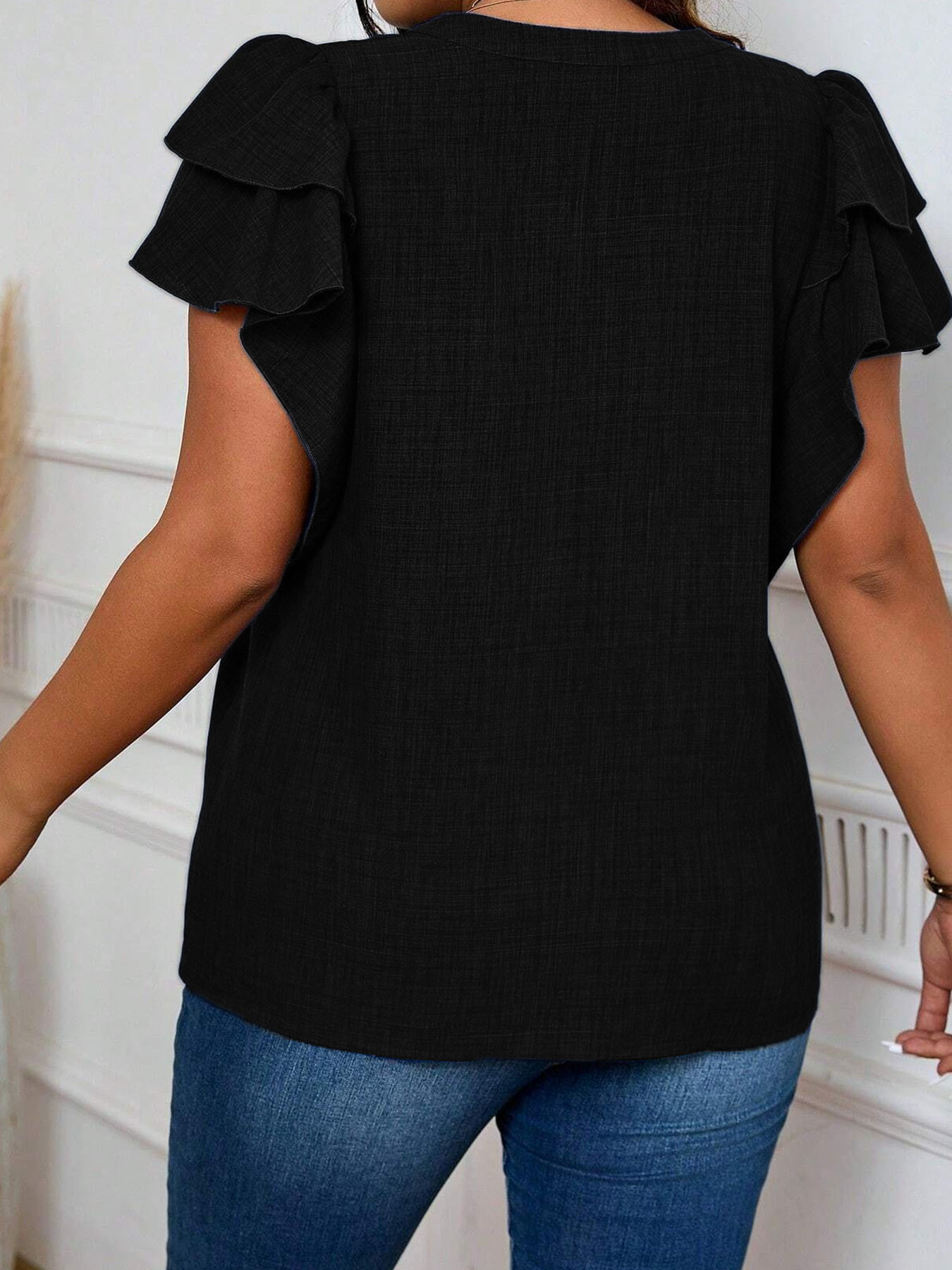 Elegante damesblouse met V-hal - Women'S Fashion Jersey recensie en prijs