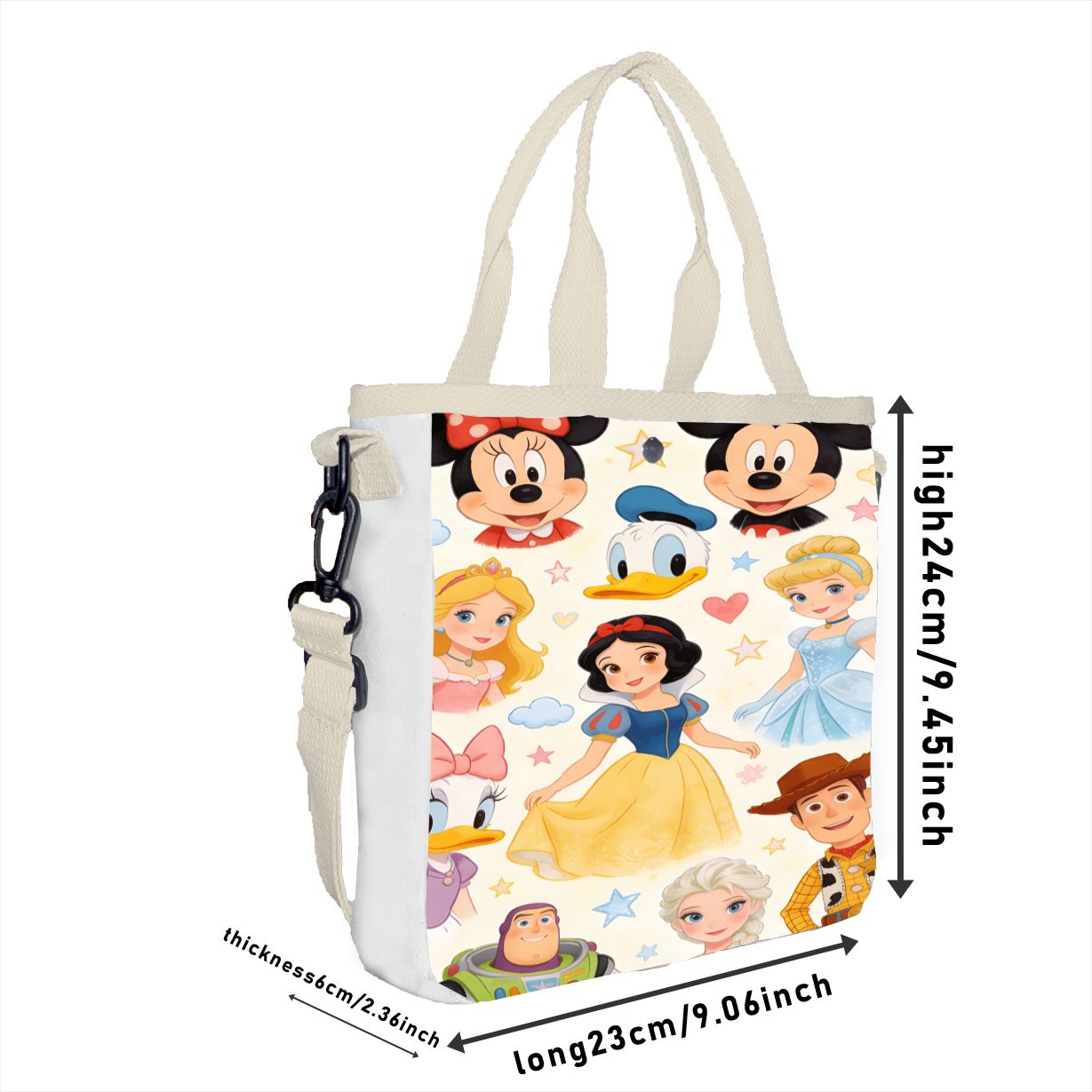 Multifunctionele prinsessen dr - Canvas Tote Bag recensie en prijs