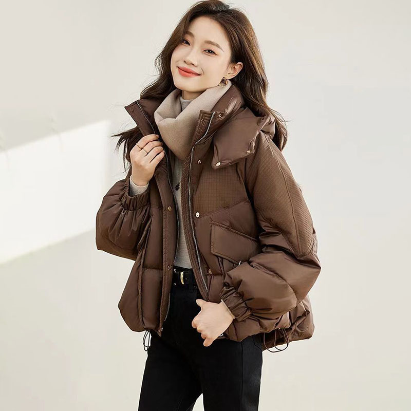 Nieuwe fleece losse katoenen d - Women'S Fashion Quilted Jacket recensie en prijs
