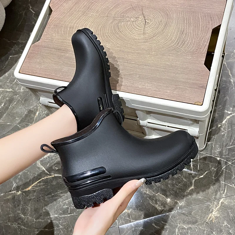 Paar mode regenlaarzen buiten  - Women'S Fashion Rain Boots recensie en prijs