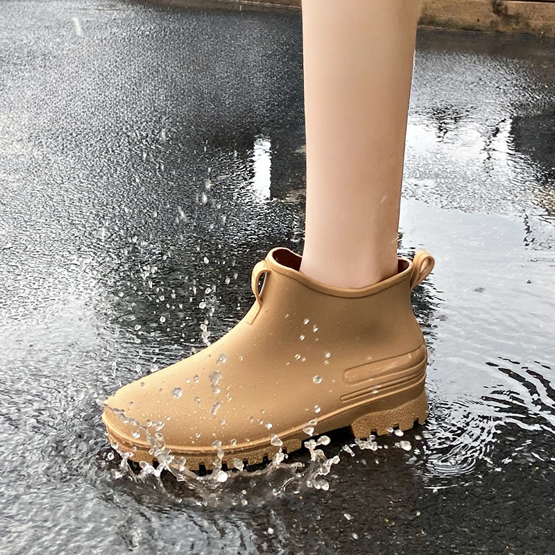 Paar mode regenlaarzen buiten  - Women'S Fashion Rain Boots recensie en prijs