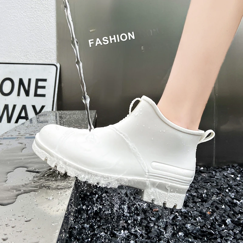 Paar mode regenlaarzen buiten  - Women'S Fashion Rain Boots recensie en prijs