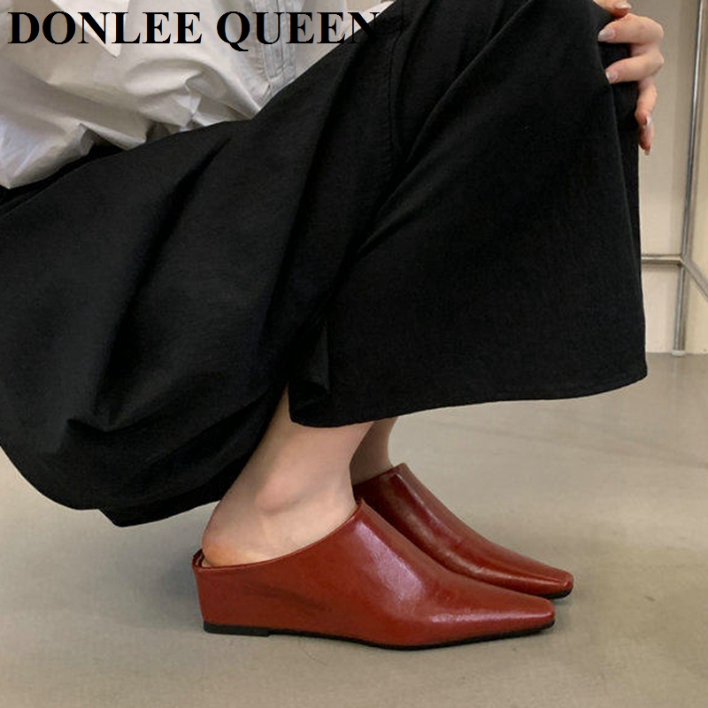 Damesmode Mule Slippers met ge - Women Queen Fashion recensie en prijs