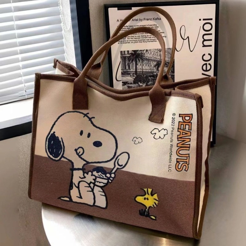 Snoopy Woodstock Cartoon Grote - Canvas Tote Bag recensie en prijs