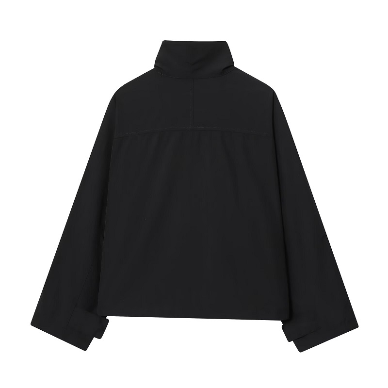 MUJER Zwart Windjack Vrouw Zip - Women'S Fashion Bomber Jacket recensie en prijs