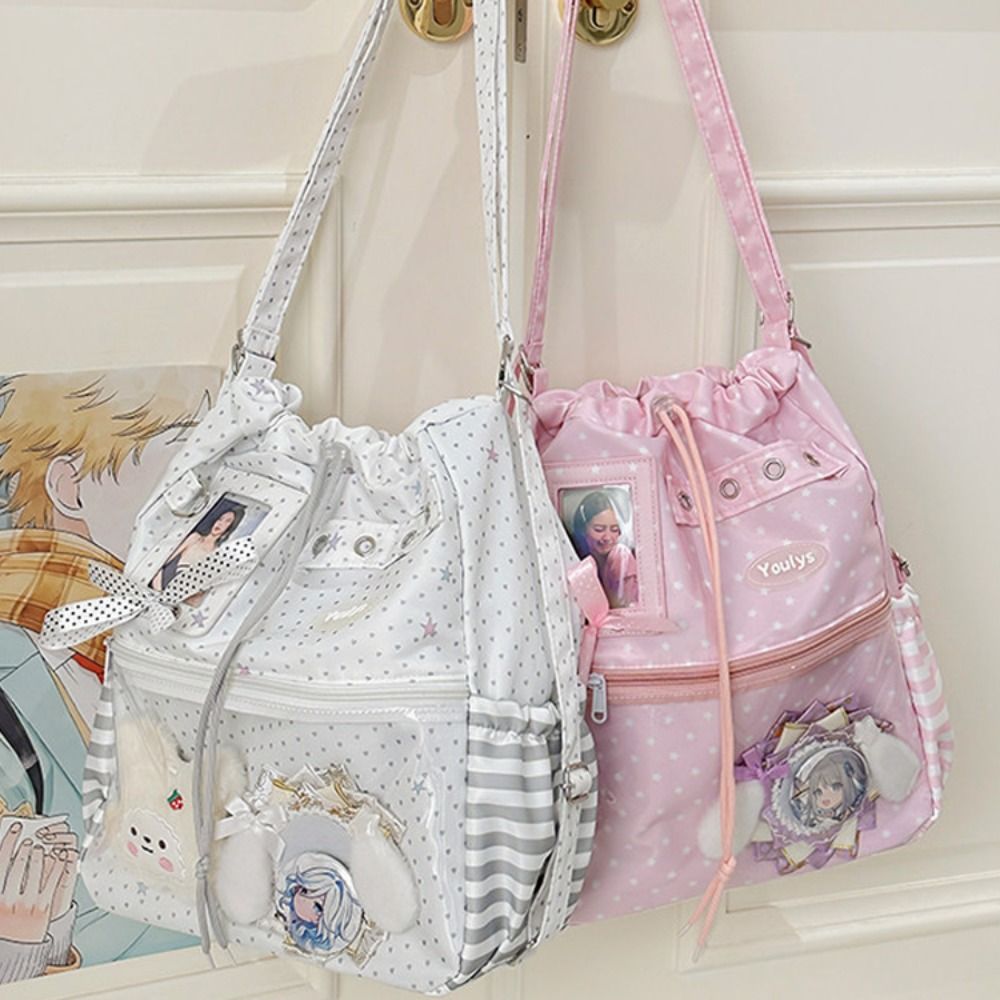 Schattig Polka Dot-patroon Ita - Canvas Tote Bag recensie en prijs