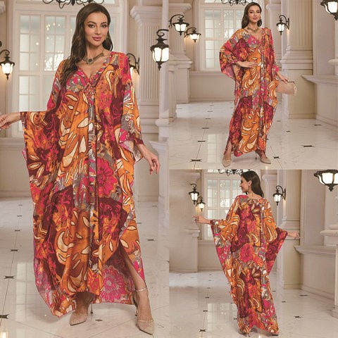 Nieuwe 2025 Dames Katoenen Str - Printed Wrap Skirt recensie en prijs
