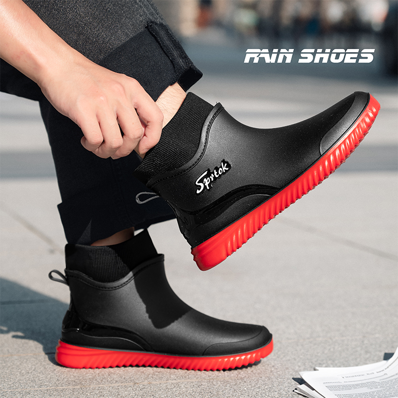 Modieuze korte regenlaarzen vo - Women'S Fashion Rain Boots recensie en prijs